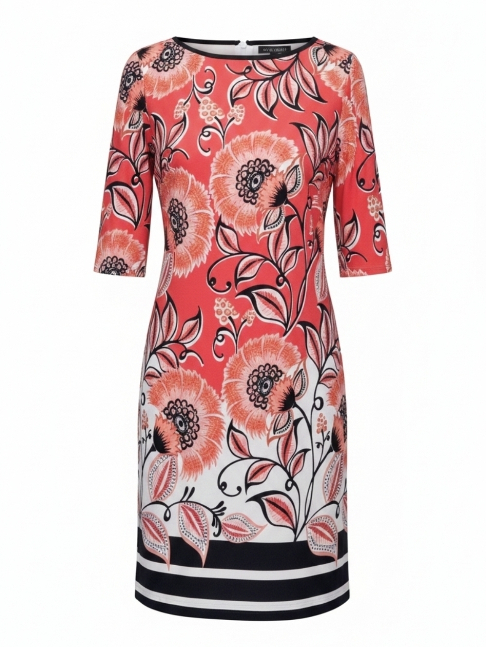 ELIZA J | (STYLE#EJ6M1087) VIBRANT FLORAL SHEATH DRESS